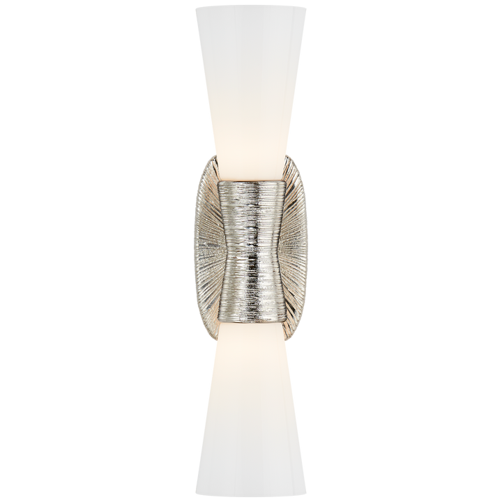 Visual Comfort Utopia petit modèle 2 lumières VC-KW2047PNWG