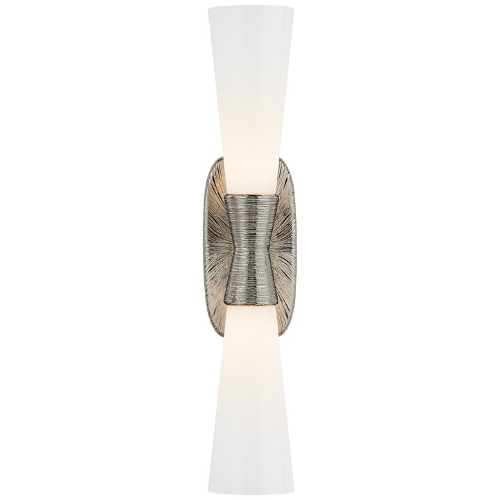 Visual Comfort Utopia grand modèle 2 lumières VC-KW2048PNWG