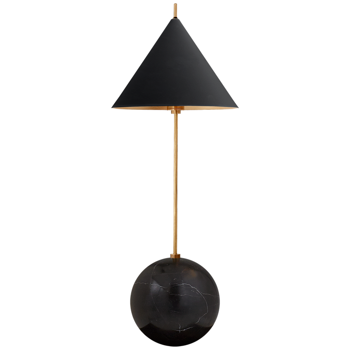 Visual Comfort Cleo Orb Base Accent VC-KW3118ABBLK