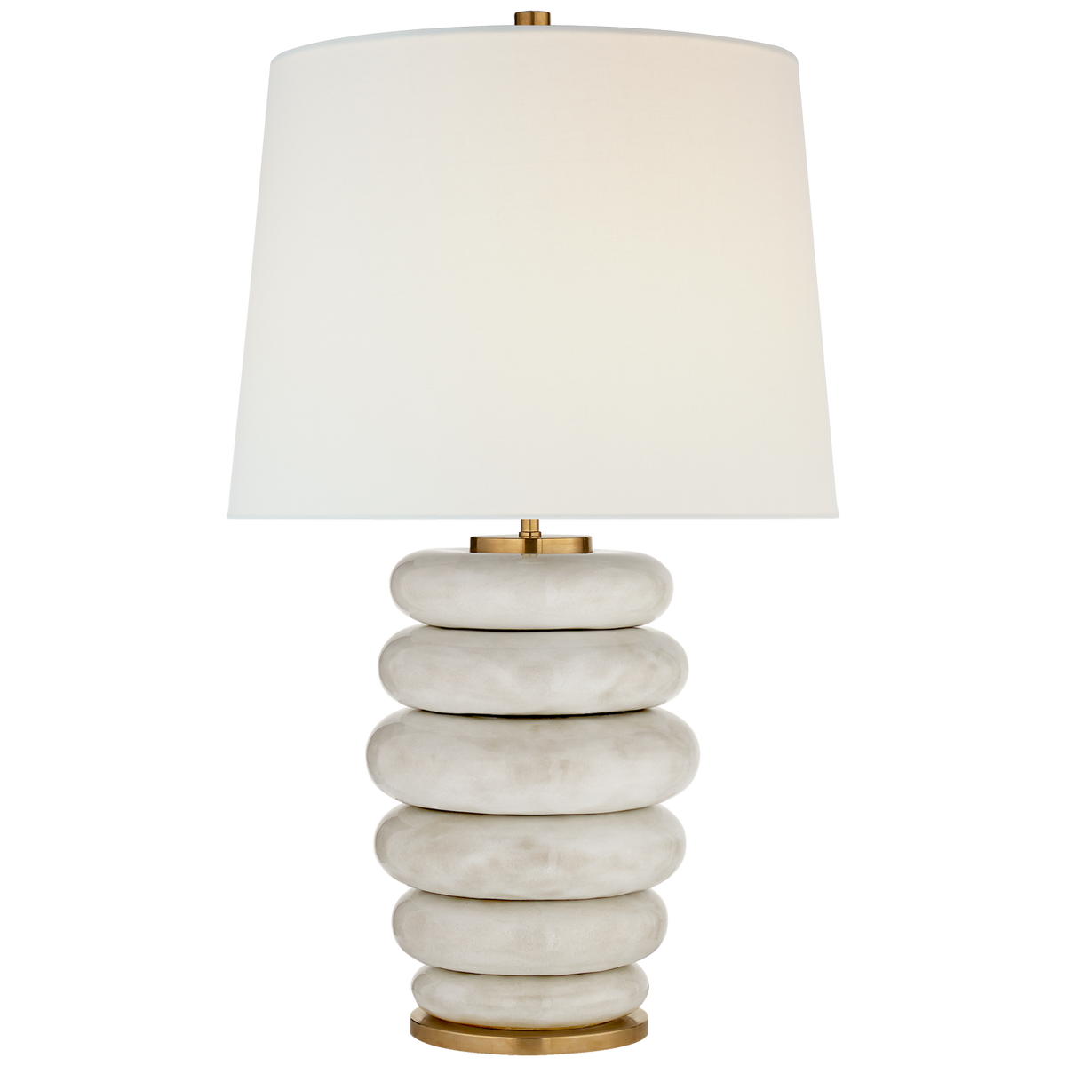 Visual Comfort Phoebe Stacked KW3619AWCLCL – Lampes rechargeables