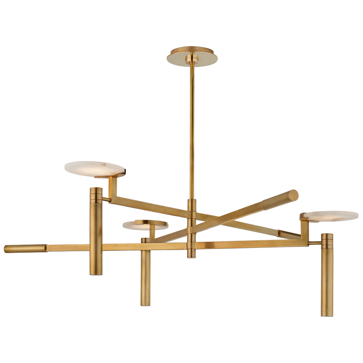 Visual Comfort Melange grand modèle Floating Disc KW5602ABALB – Lustres