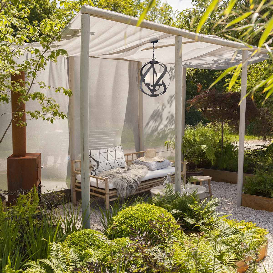 Quintiesse Suspension Blacksmith 3 lumières QN-BLACKSMITH-3P-OBK | LumiNice