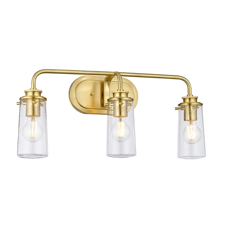 Quintiesse Applique de salle de bain Braelyn 3 lumières QN-BRAELYN3-BB