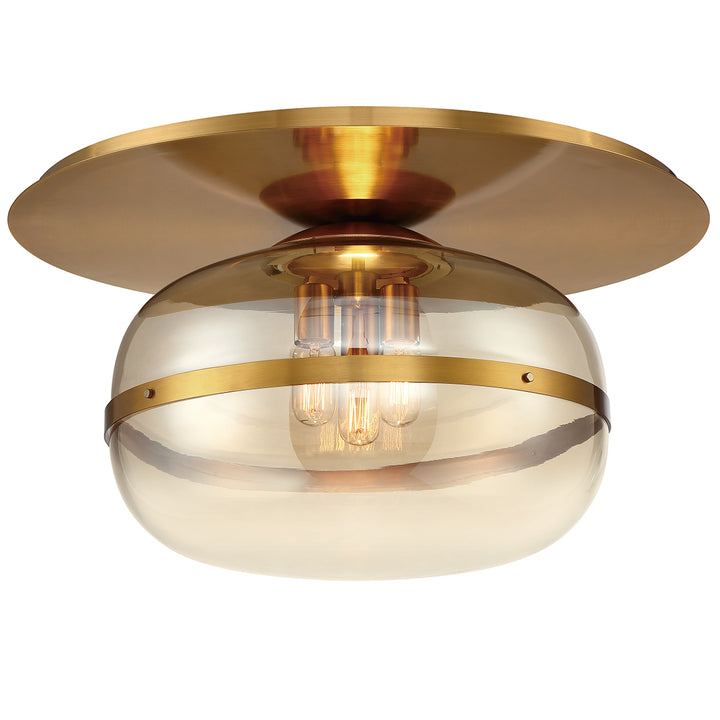 Quintiesse Plafonnier Nottingham 3 lumières QN-NOTTINGHAM-F-L-AB