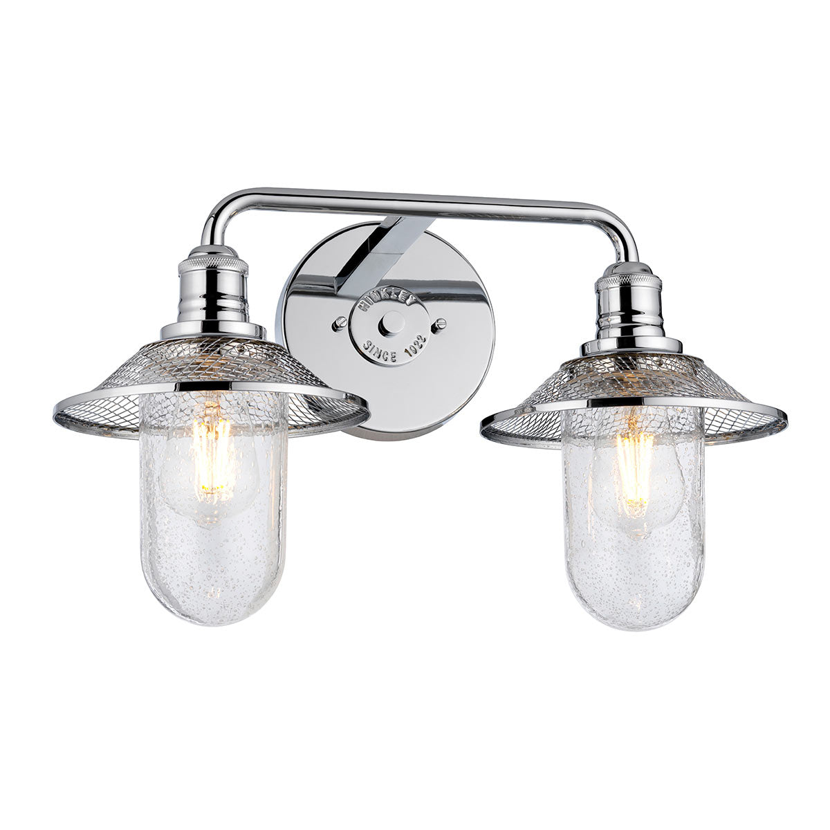 Quintiesse Applique de salle de bain Rigby 2 lumières QN-RIGBY2-BATH-PC – Salle de bain