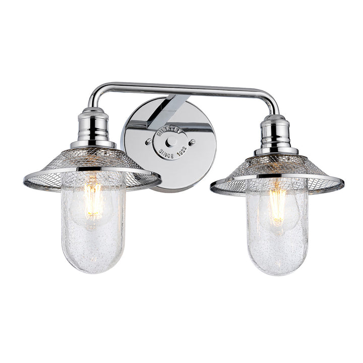 Quintiesse Applique de salle de bain Rigby 2 lumières QN-RIGBY2-BATH-PC