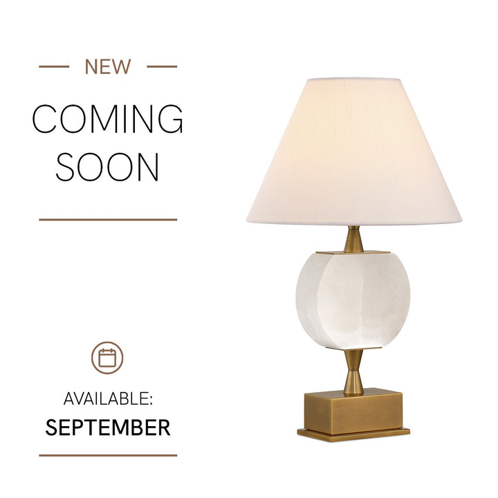 Quintiesse Lampe rechargeable Meandro Brass Cordless Table Lamp QNC-MEANDRO-RCTL-AB