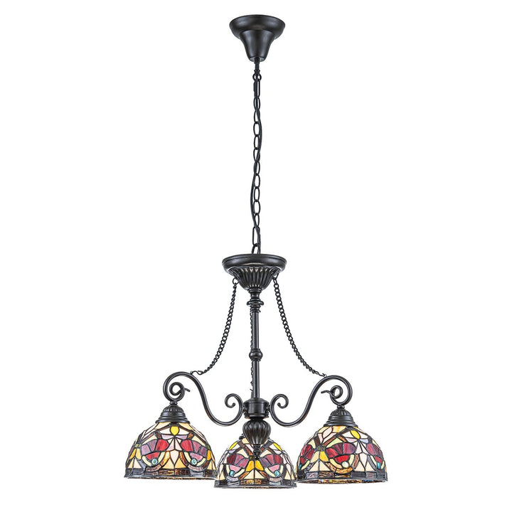Quoizel · Elstead Lustre Larissa 3 lumières QZ-LARISSA-3P-CH