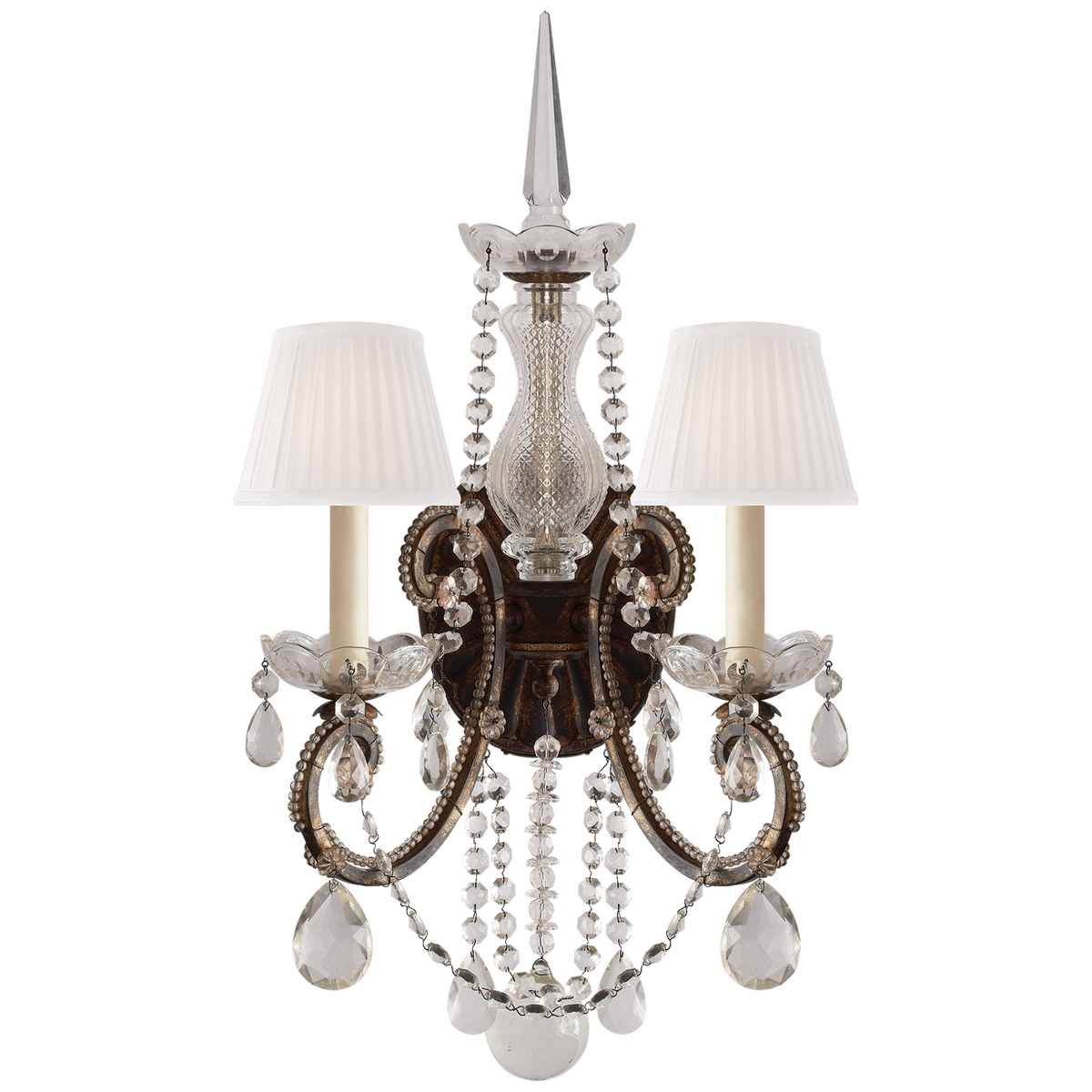 Visual Comfort Adrianna 2 lumières RL2231AGS – Appliques murales