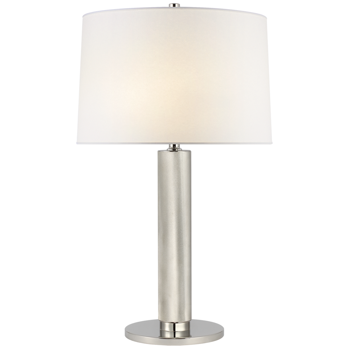 Visual Comfort Barrett modèle moyen Knurled RL3094PNL – Lampes à poser