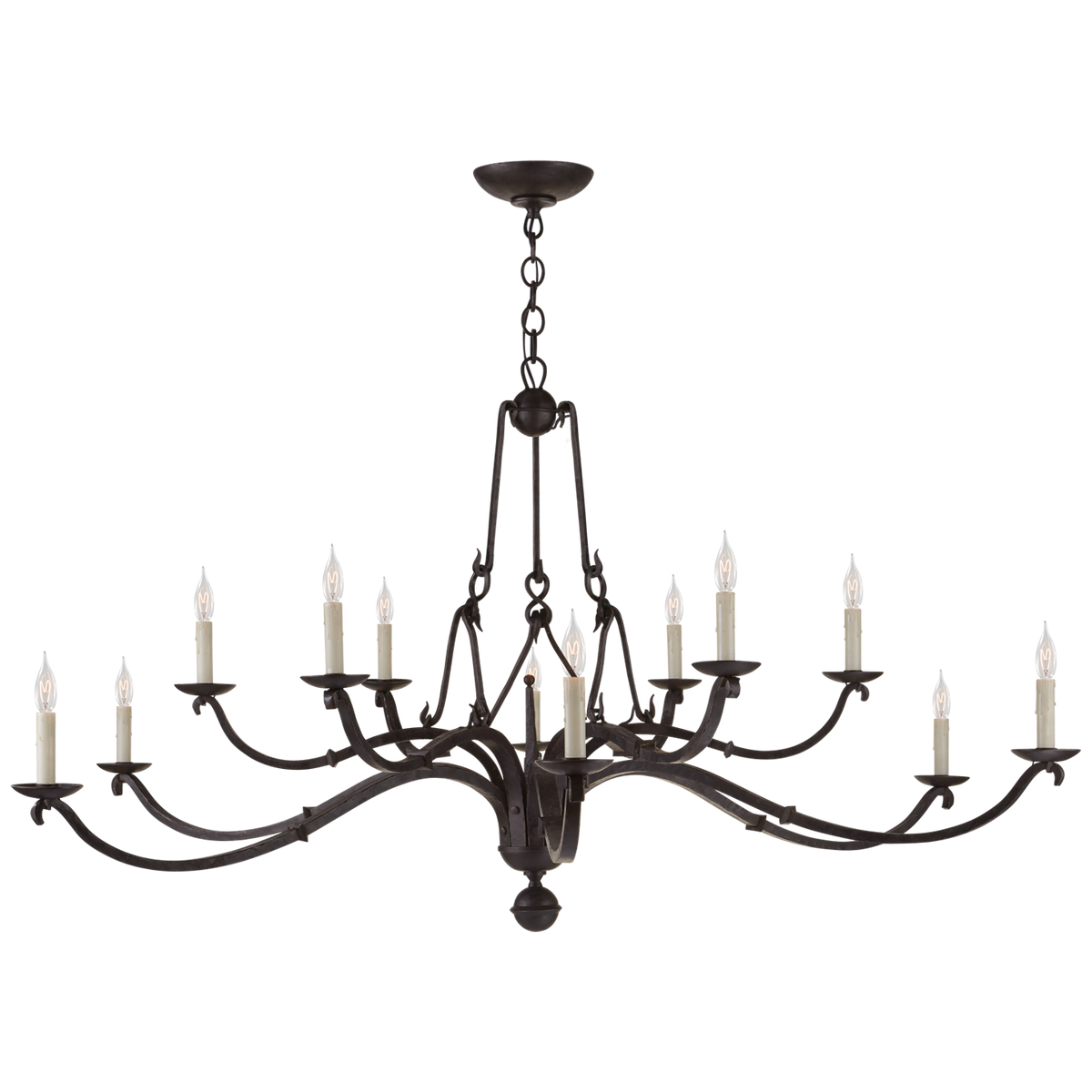 Visual Comfort Allegra grand modèle Two-à étages RL5730AI – Lustres