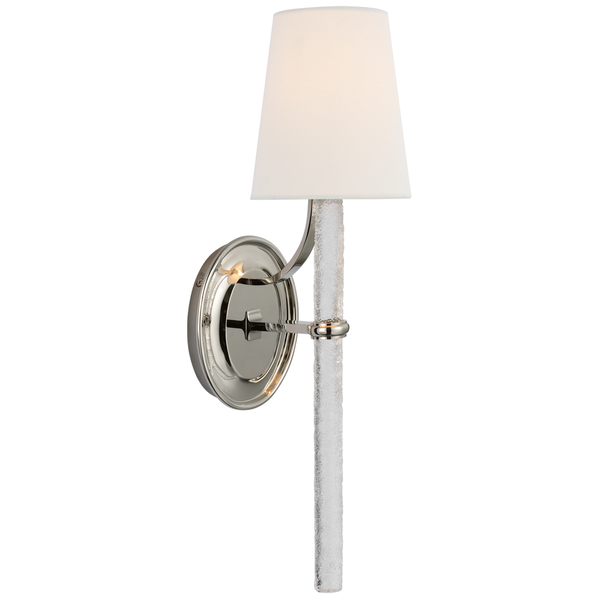 Visual Comfort Abigail grand modèle S2325PNCWGL – Appliques murales
