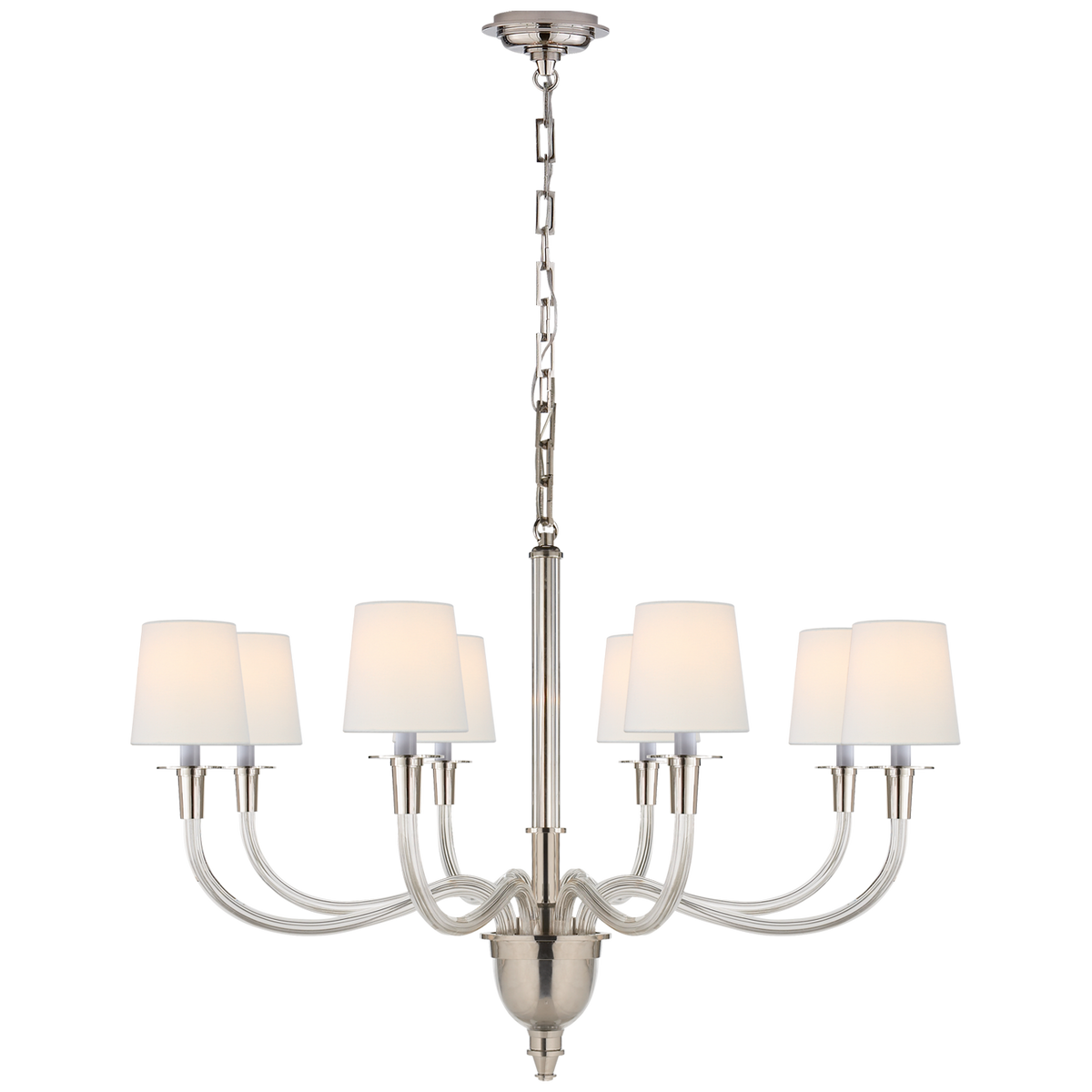 Visual Comfort Vivian grand modèle One-à étages TOB5032PNL – Lustres