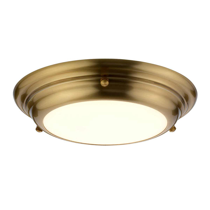 Elstead Lighting Plafonnier de salle de bain Welland WELLAND-F-S-AB
