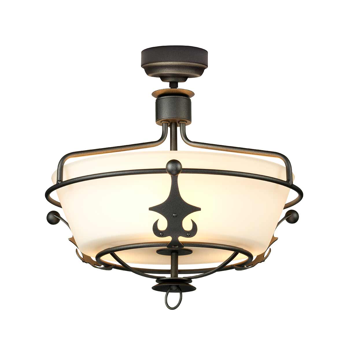 Elstead Lighting Plafonnier Windsor 3 lumières WINDSOR-SF-GR – Plafonniers