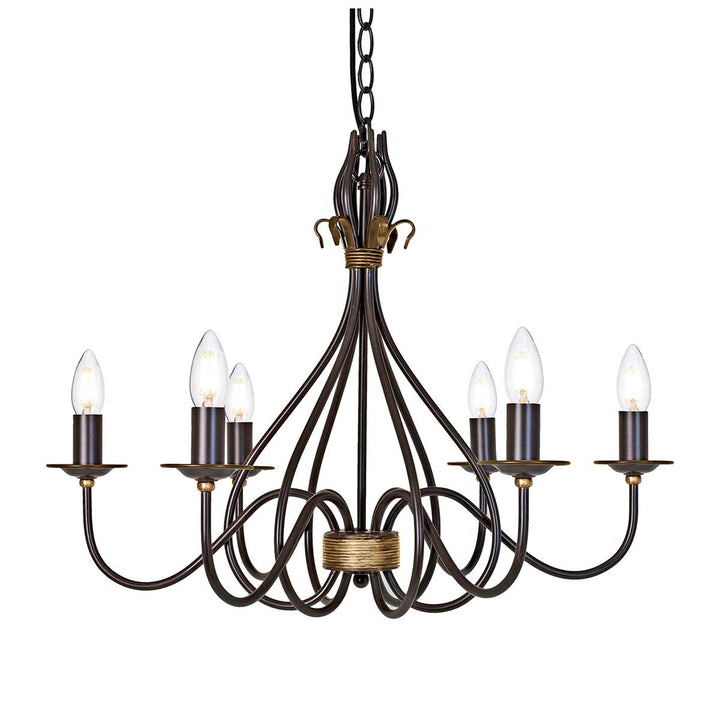 Elstead Lighting Lustre Windermere 6 lumières WM6