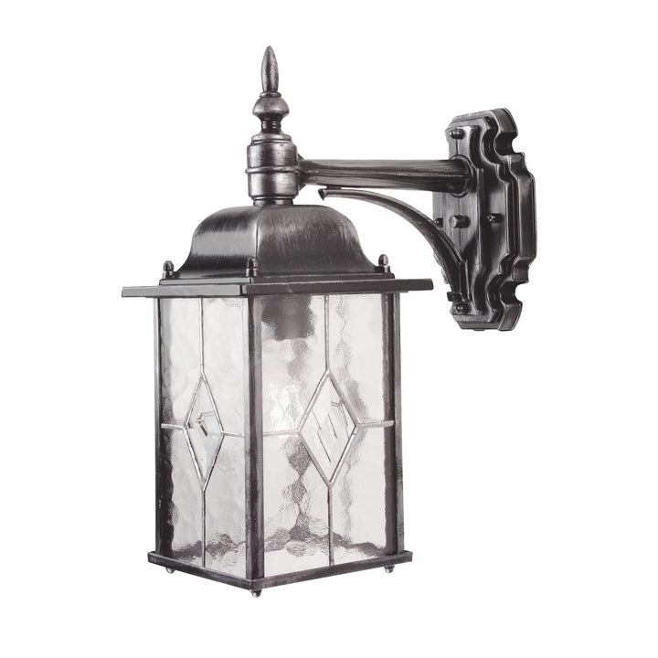Elstead Lighting Applique Wexford · Noir · Argent · H 37 cm WX2