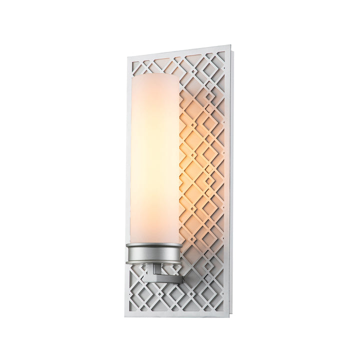 Elstead Lighting Applique de salle de bain Ziggy · Argent rouge ZIGGY1-LS